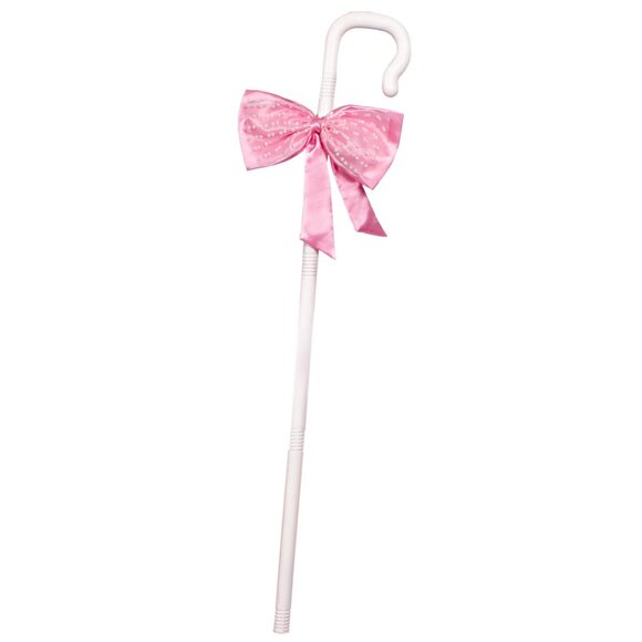 Detachable Shepherd’s Hook with Bow Accent - Picture 1 of 2